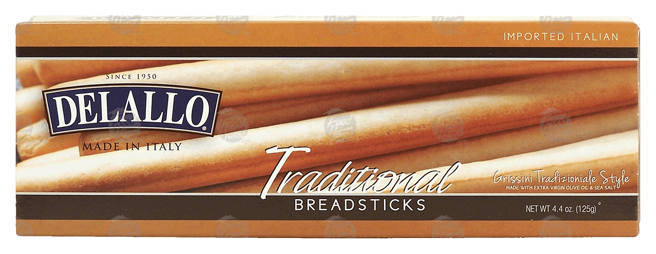 Delallo  traditional breadsticks, made in Italy Full-Size Picture